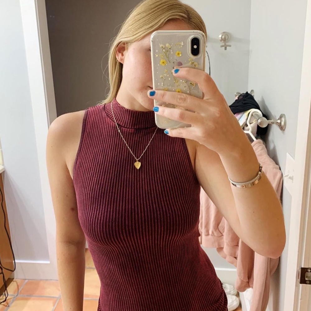 Free People Ribbed Turtleneck